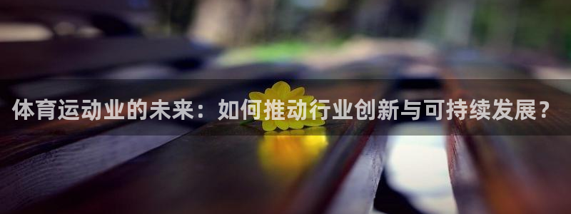 猎豹体育在线观看免费：体育运动业的未来：如何推动行业创新与可持续发展？